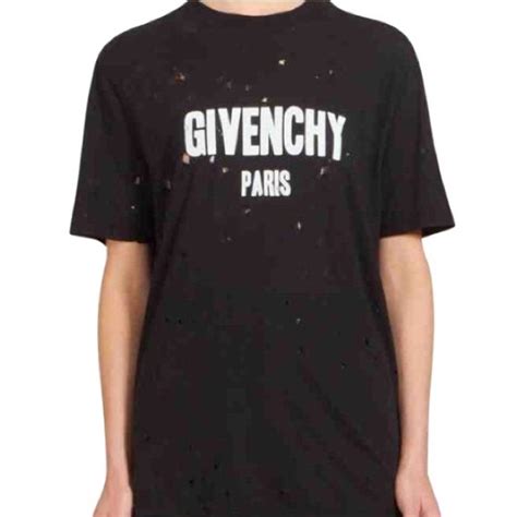 how much is a givenchy shirt|givenchy t shirt with holes.